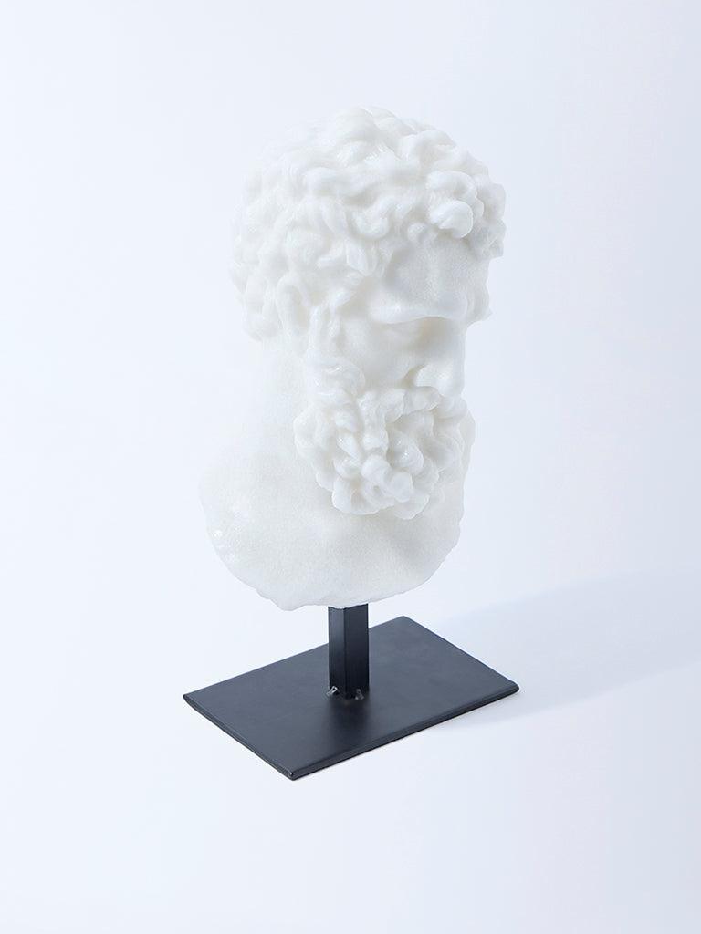 Westside Home White Hercules Decorative Object