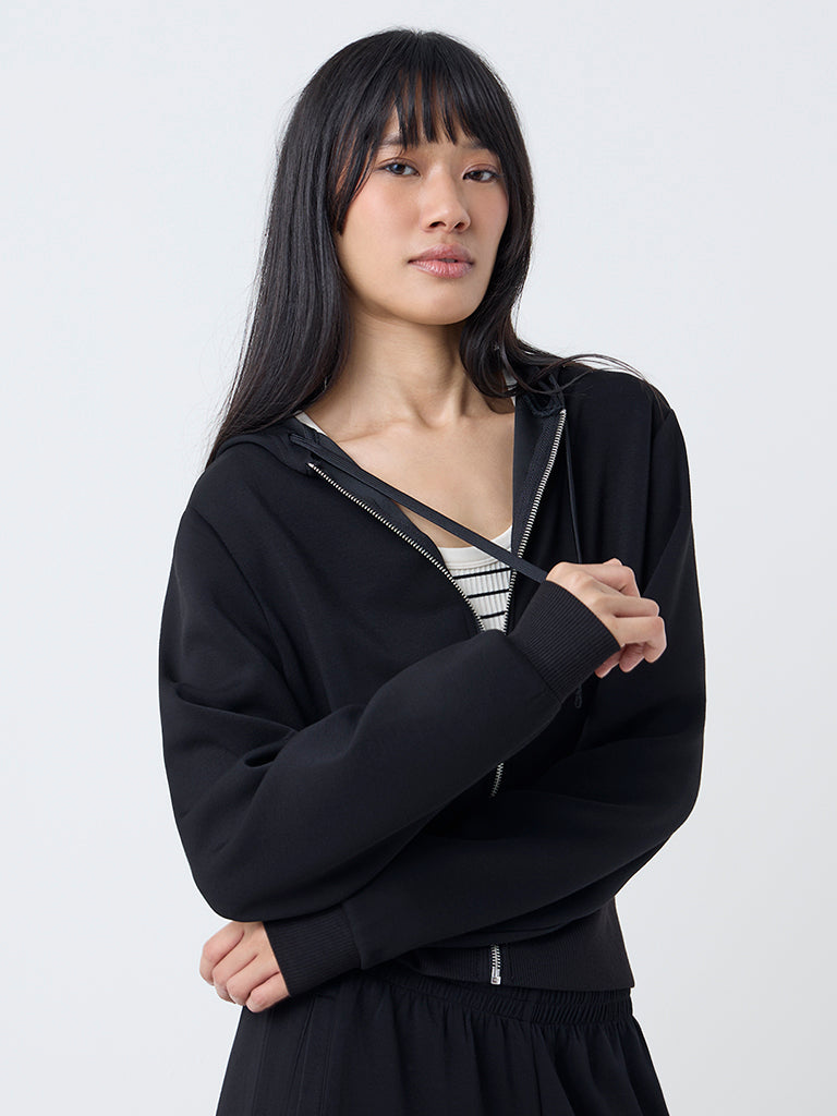 Nuoflexx Black Solid Jacket