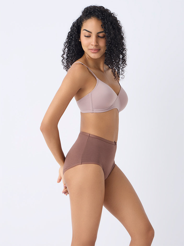 Wunderlove 3-Pack Solid High-Rise Briefs