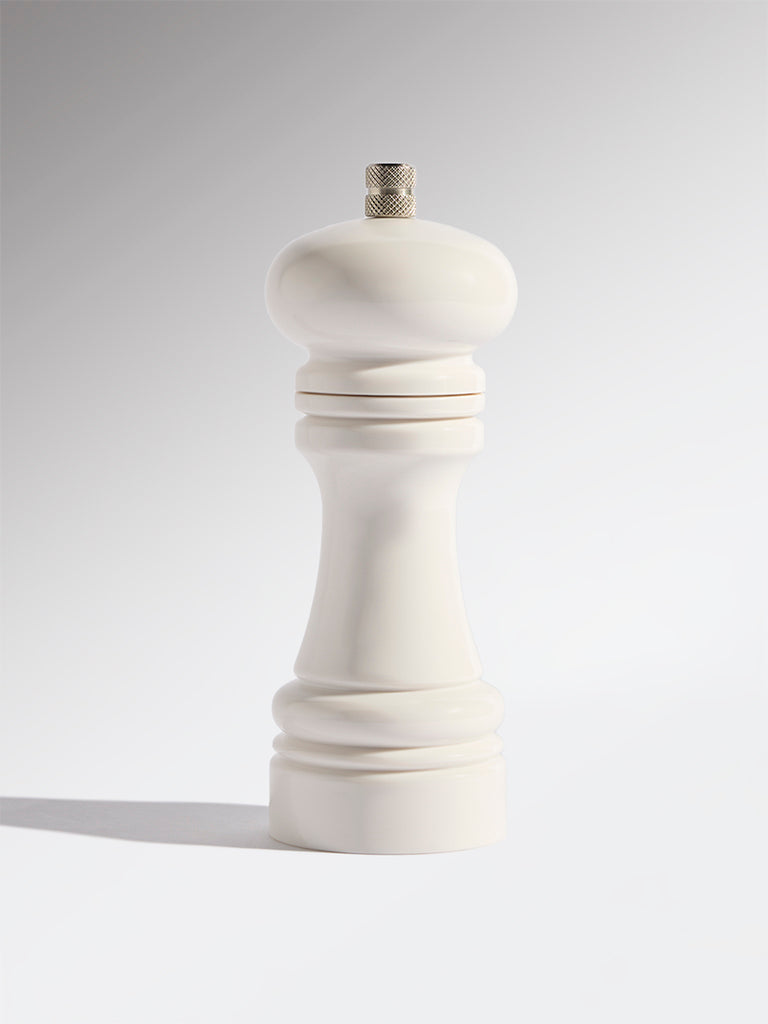 Westside Home White Salt Grinder