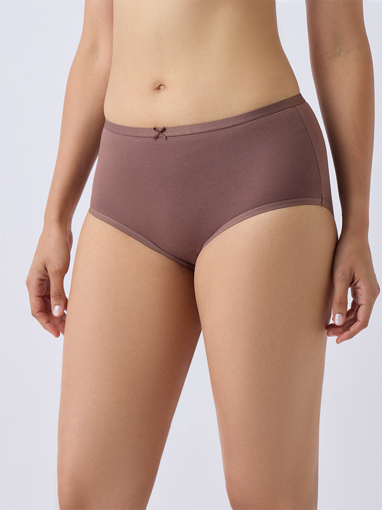 Wunderlove 3-Pack Printed Cotton-Blend Briefs