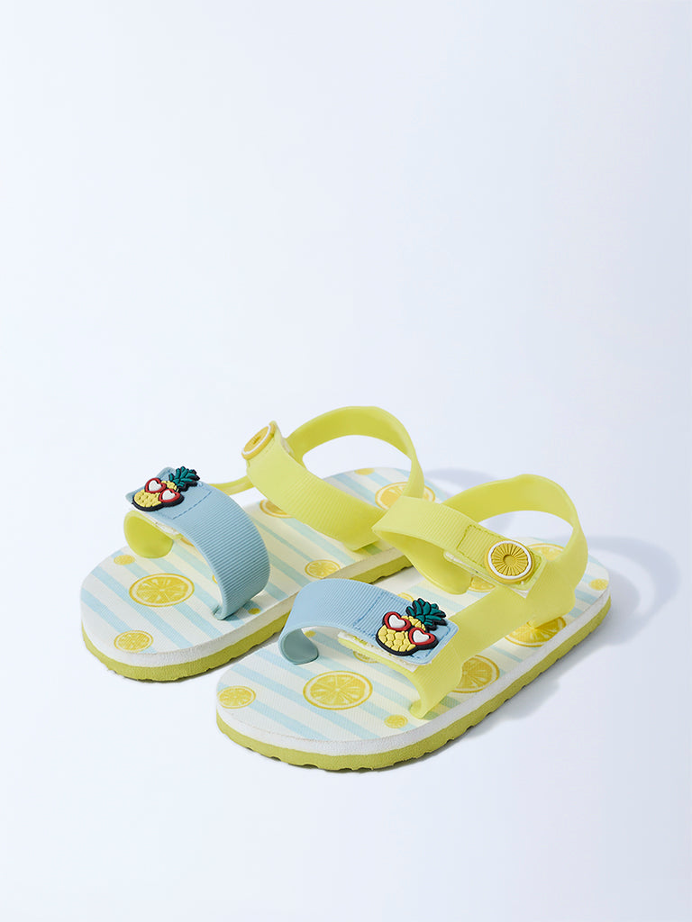 Yellow Lemon-Inspired Sandals