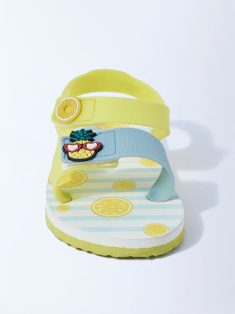 Yellow Lemon-Inspired Sandals