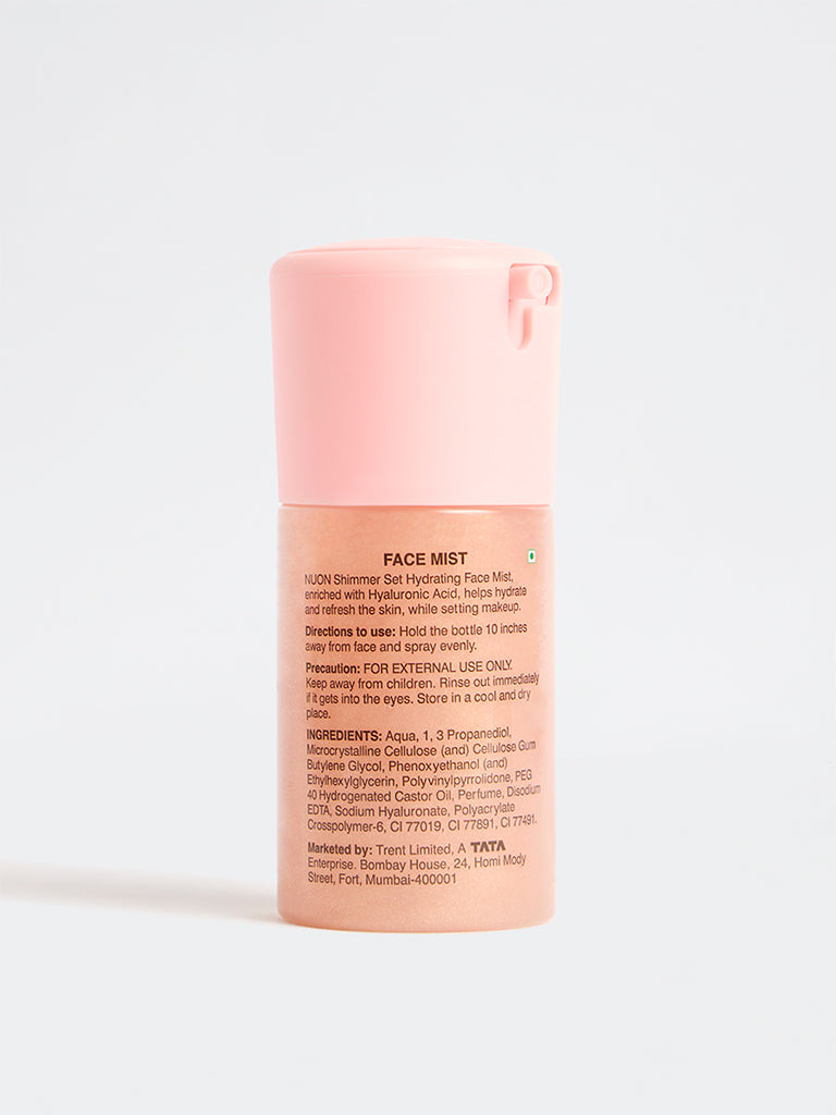 Nuon Shimmer Set Rose Gold Face Mist - 70 ml