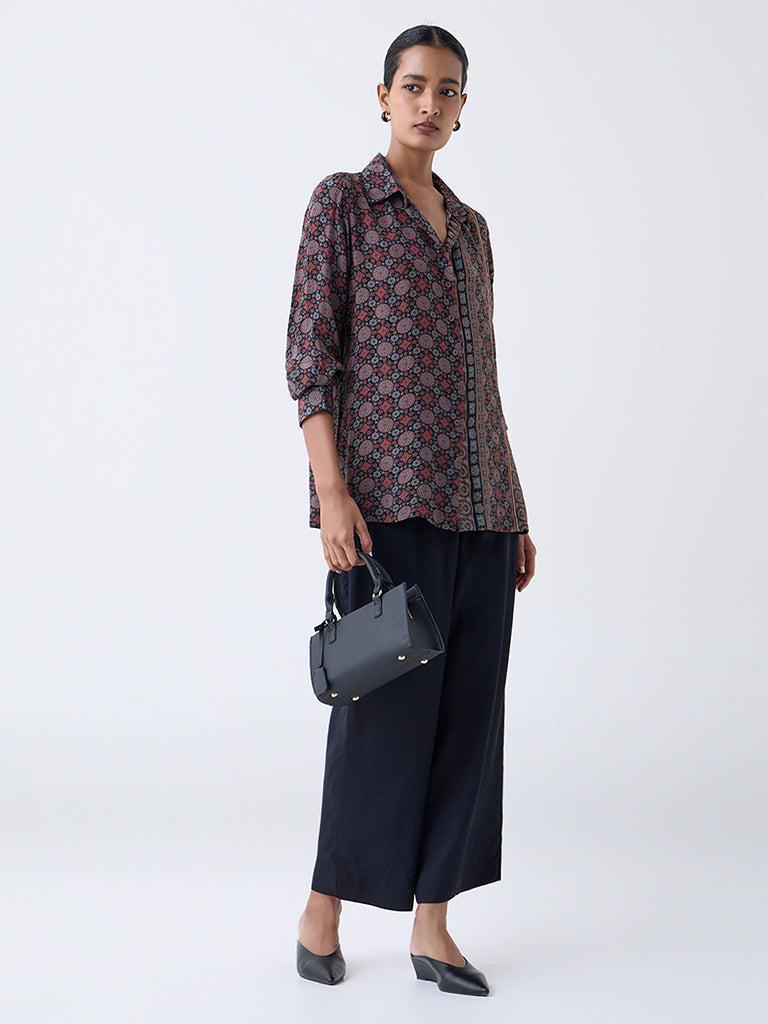 Zuba Multicolour Bagru Pattern Tunic