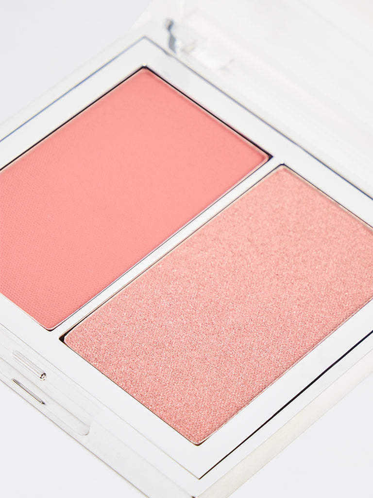 Studiowest Cheek Code Rosy Rush Highlighter and Blush Set - 11 gm