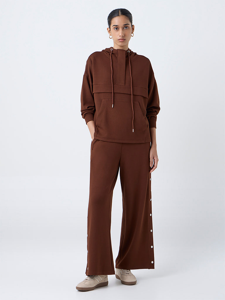 LOV Dark Brown Hoodie