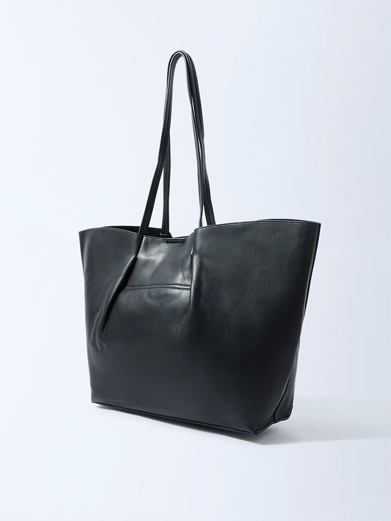 Westside Black Tote Bag
