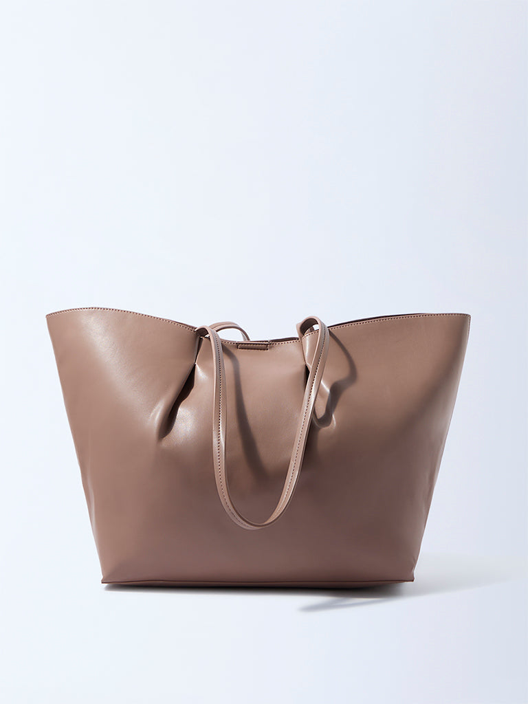 Westside Dull Pink Tote Bag
