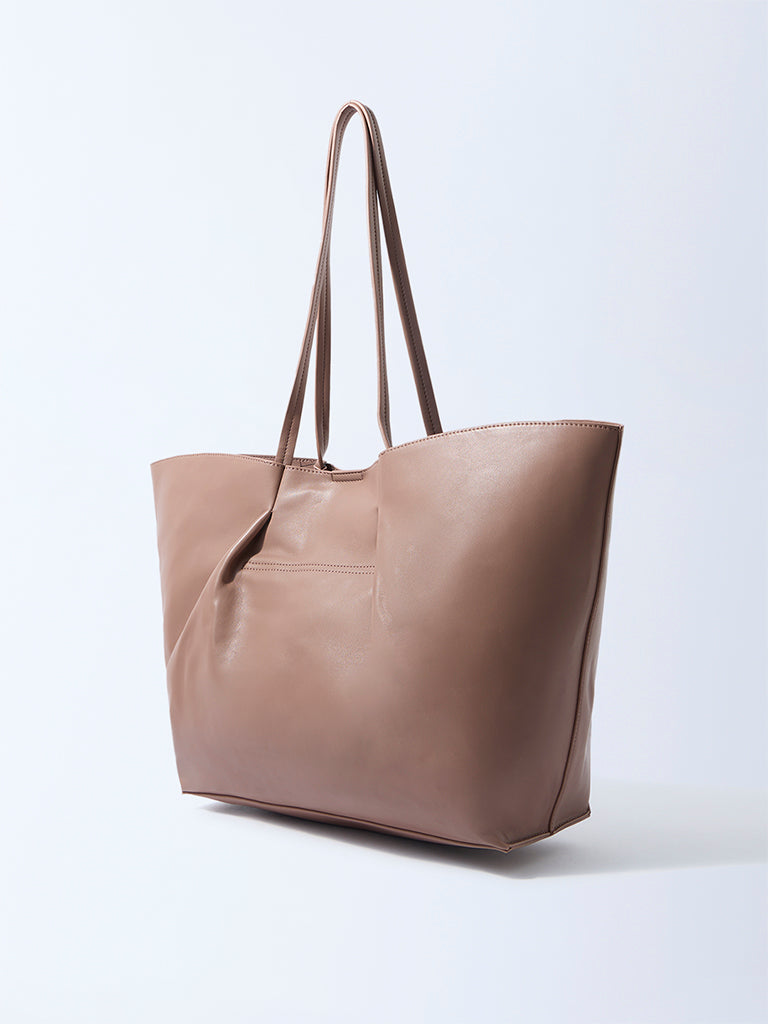 Westside Dull Pink Tote Bag