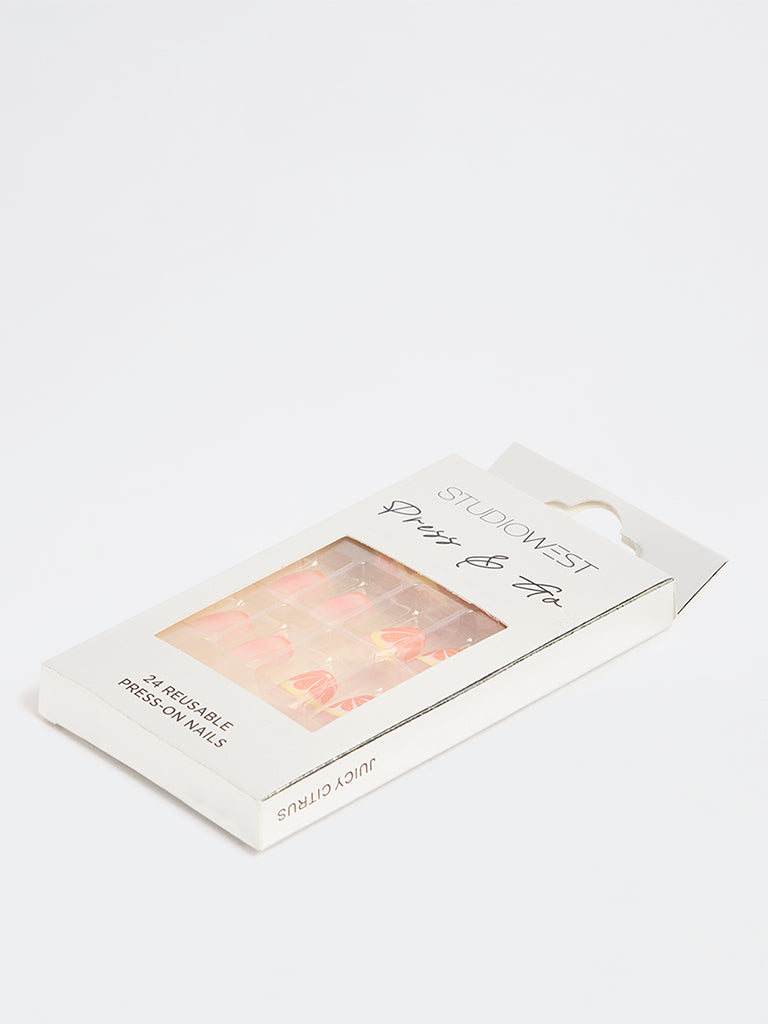Studiowest Press and Go Juicy Citrus Press-On Nail Set