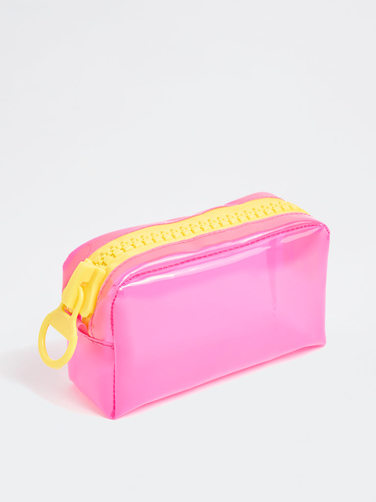 Studiowest Fuschia Rectangular Jelly Pouch