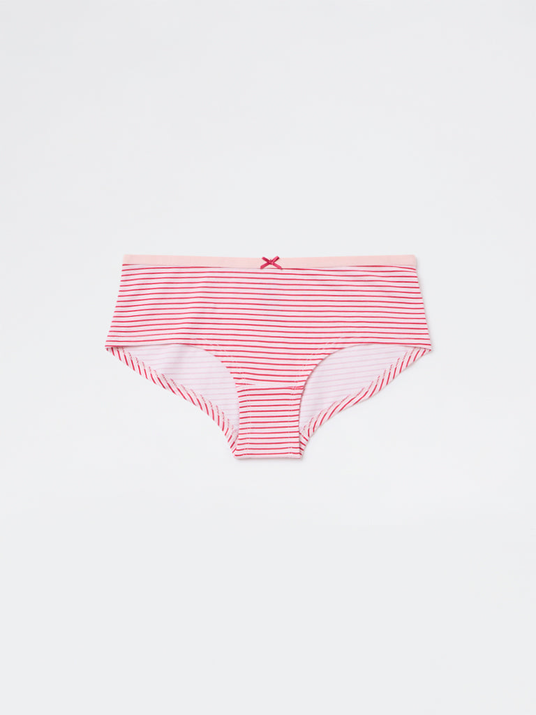 Wunderlove 3-Pack Low-Rise Cotton-Blend Briefs