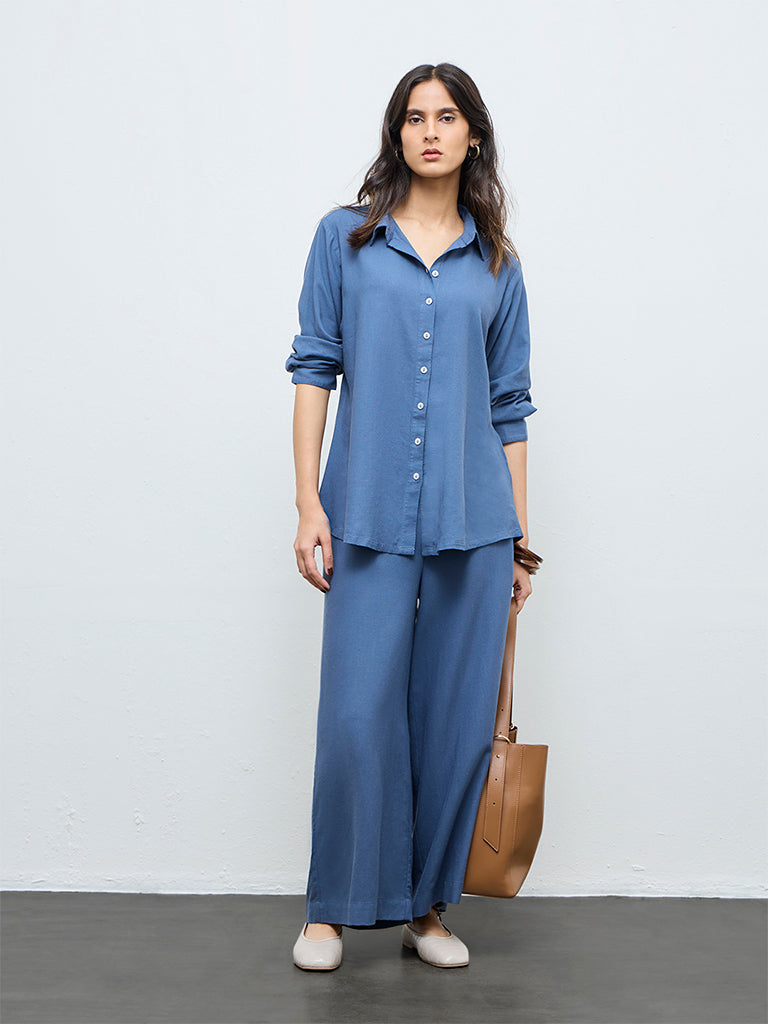 Zuba Indigo Solid Tunic