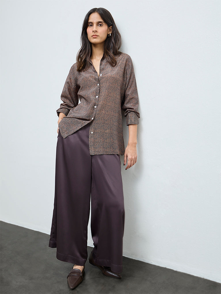 Zuba Dark Grey Palazzos
