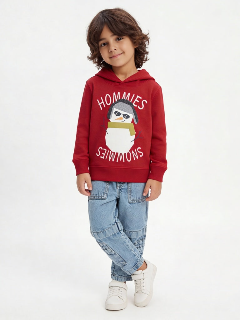 HOP Kids Boy Blue Faded Mid-Rise Jeans