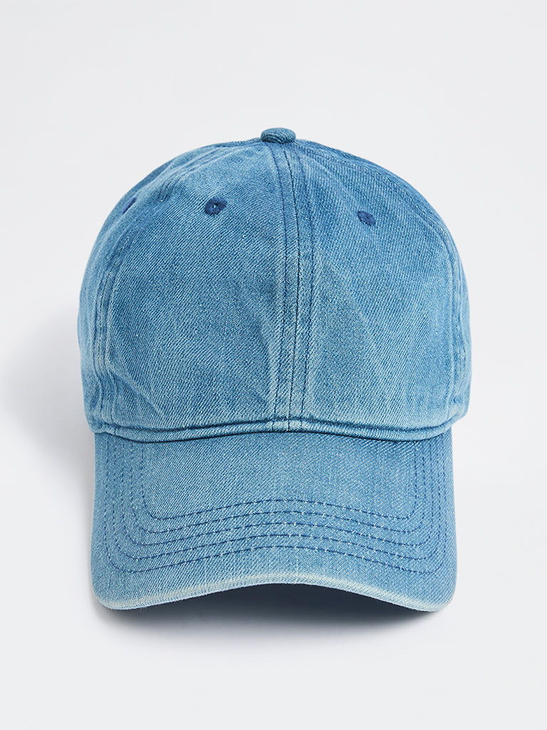 Westside Accessories Blue Denim Cap