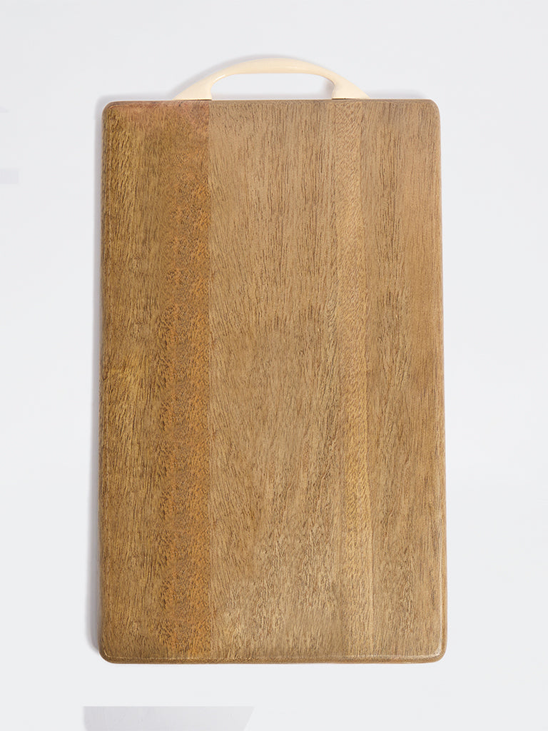 Westside Home Brown Wooden Chopper