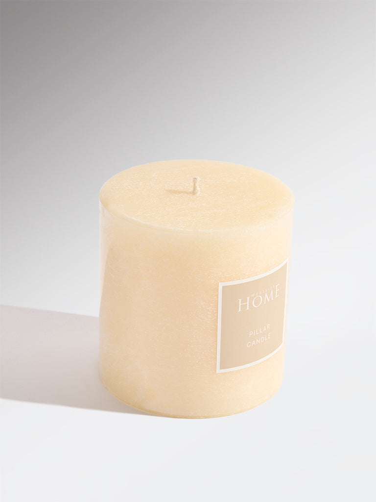 Westside Home Ivory Pillar Candle