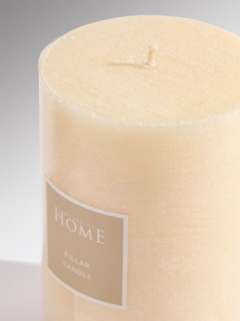 Westside Home Ivory Pillar Candle