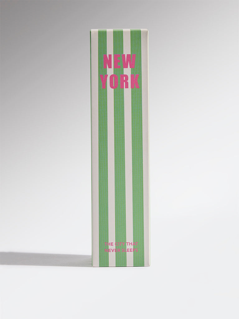 Westside Home Green New York Fragrance Diffuser with Five Reed Sticks