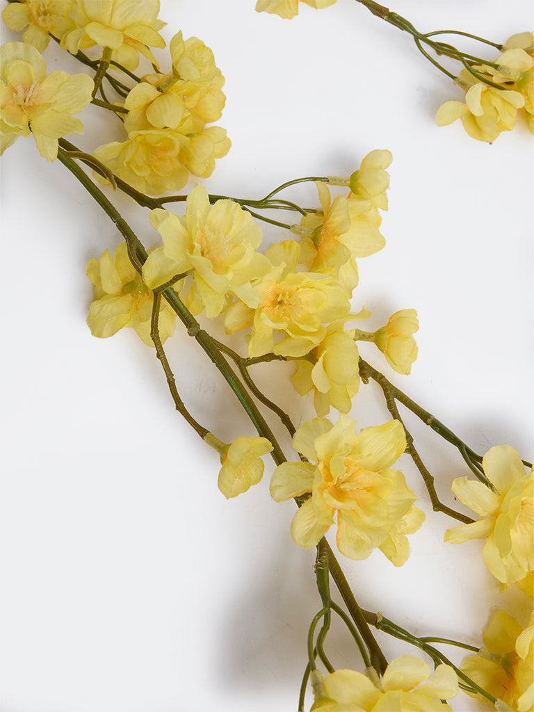 Westside Home Yellow Artificial Jasmine Plant