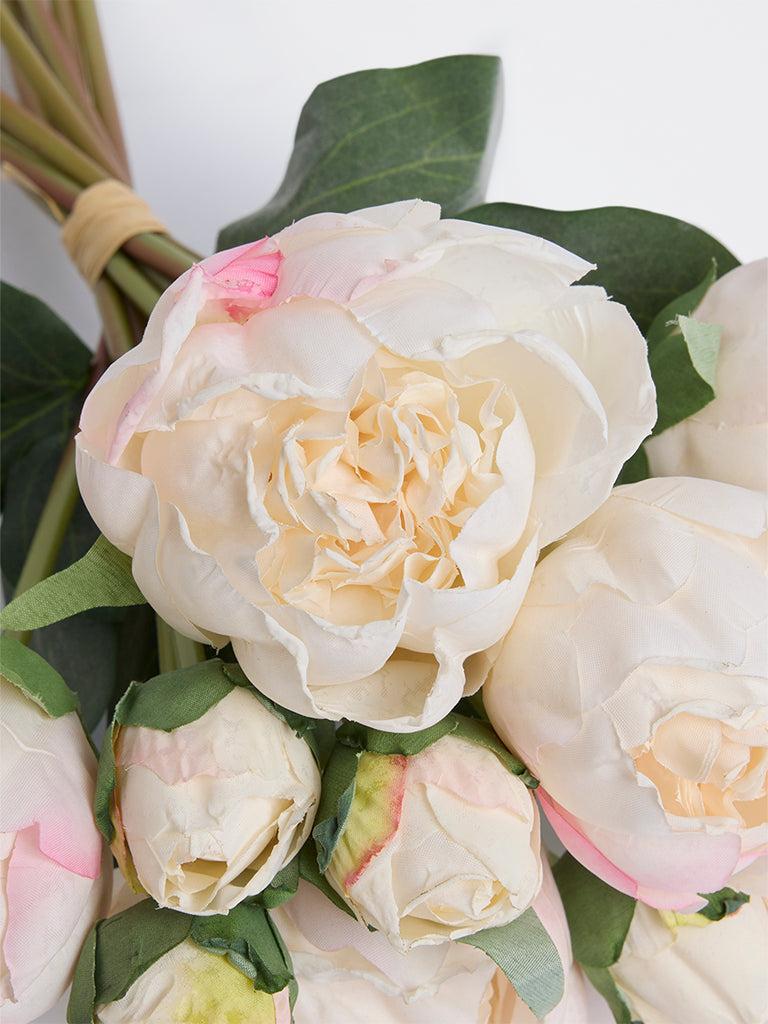 Westside Home Pink Artificial Peony Flowers
