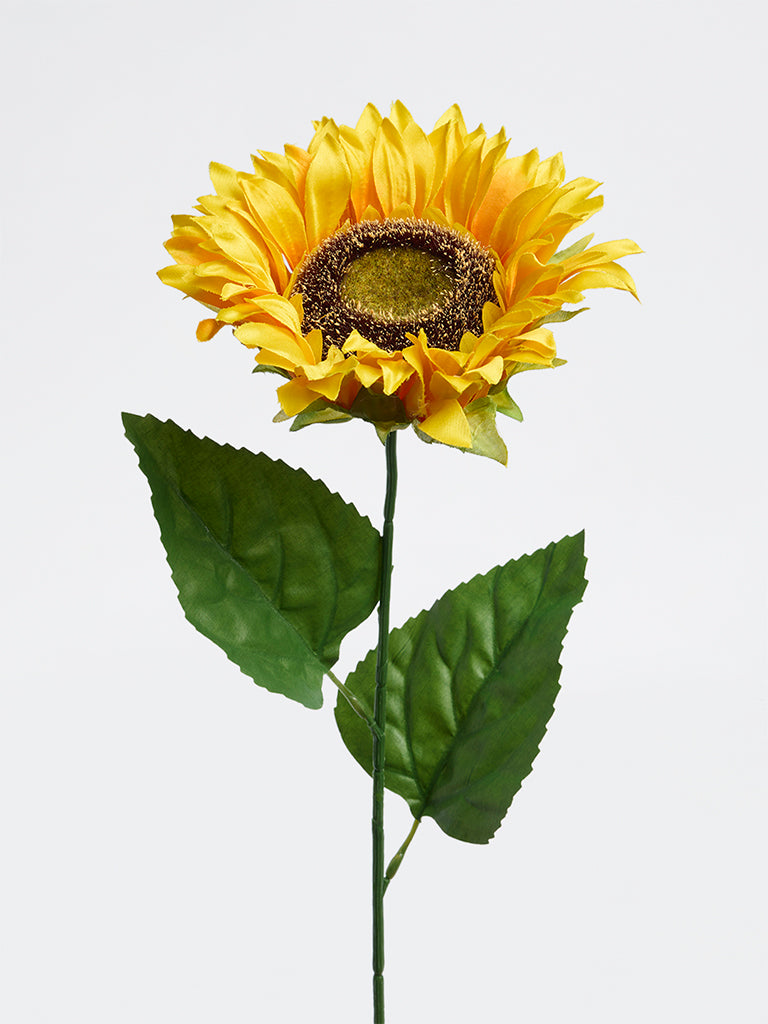 Westside Home Yellow Artificial Sunflower Plant