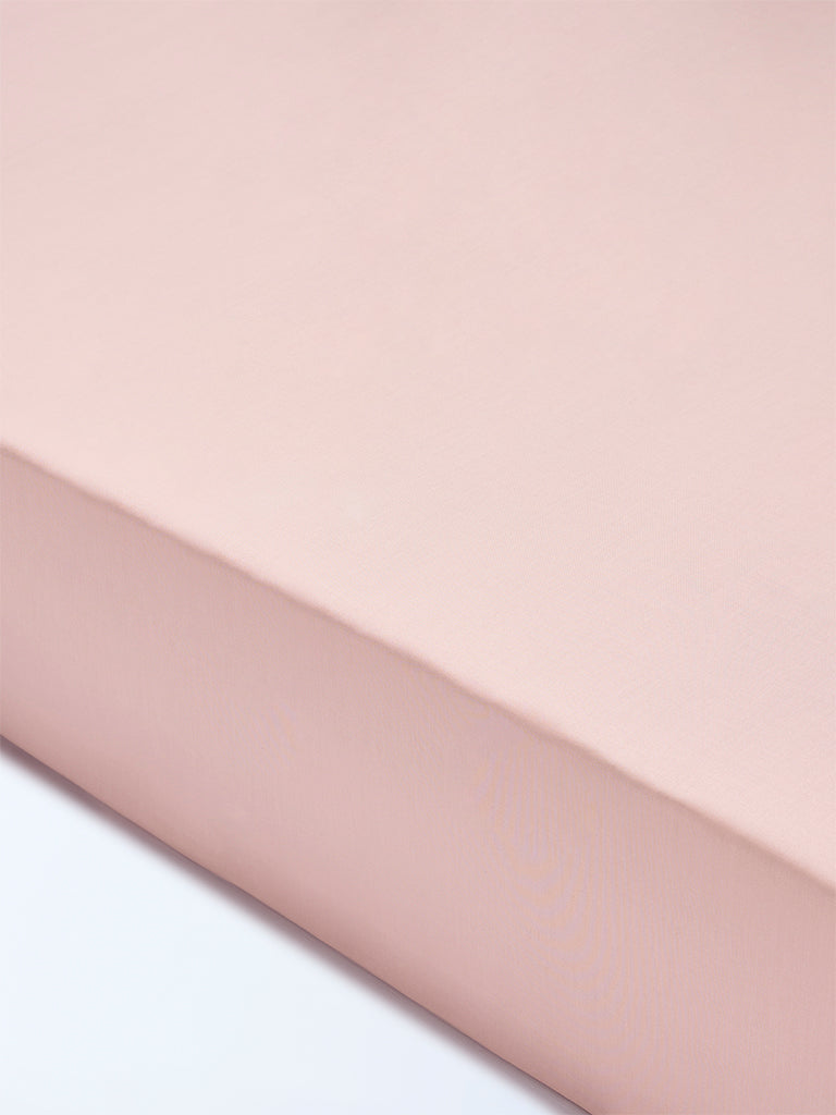 Westside Home Pink Solid King Bed Sheet Set