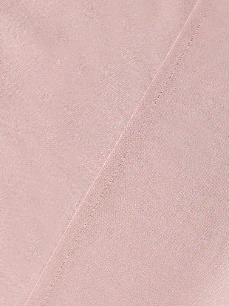 Westside Home Pink Solid King Bed Sheet Set
