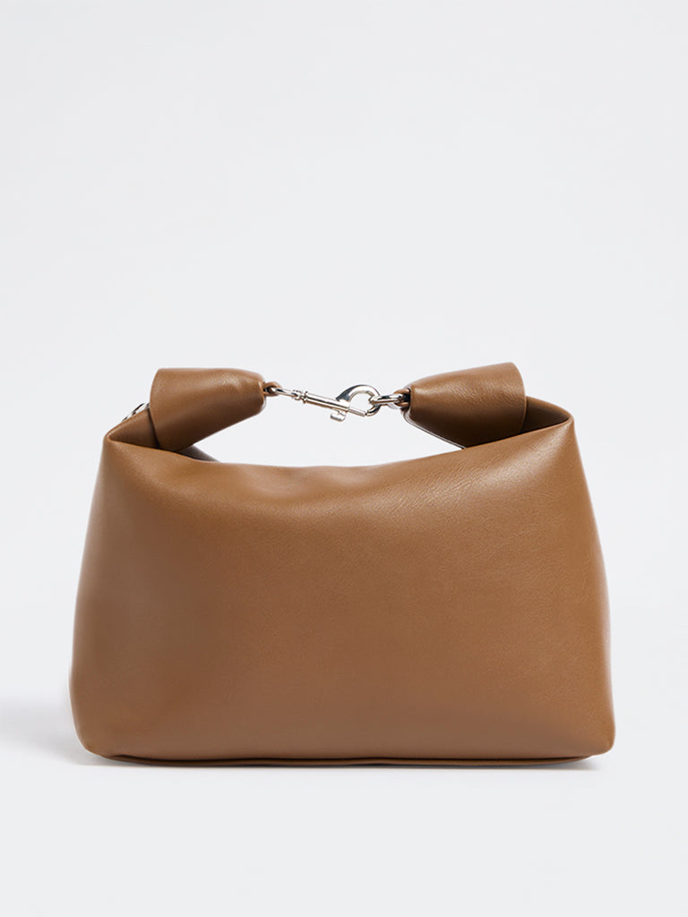 Westside Brown Top Handle Bag
