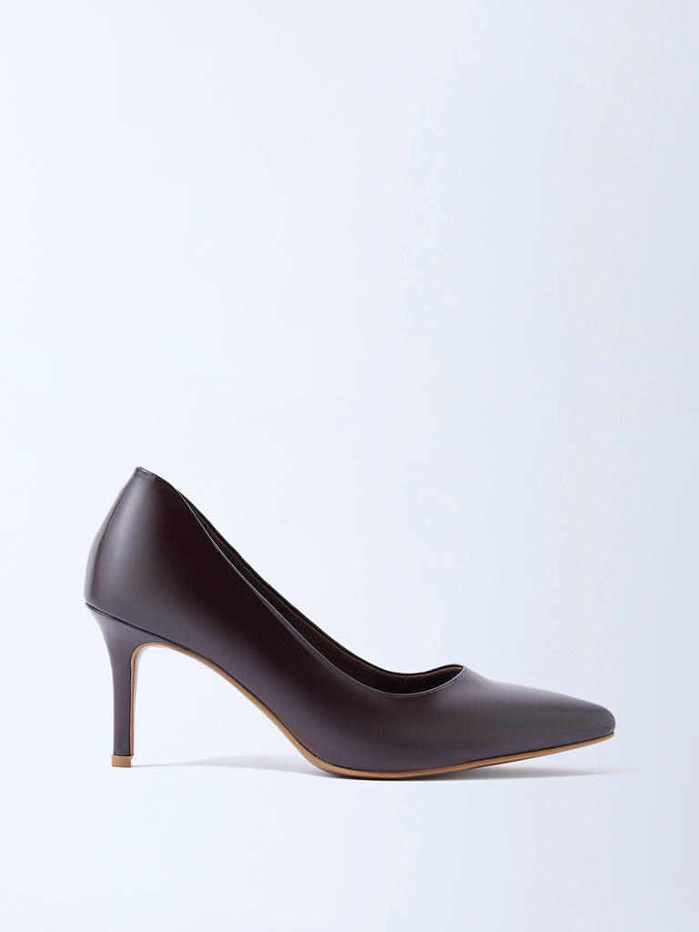 LUNA BLU Brown Stiletto Pump Shoes