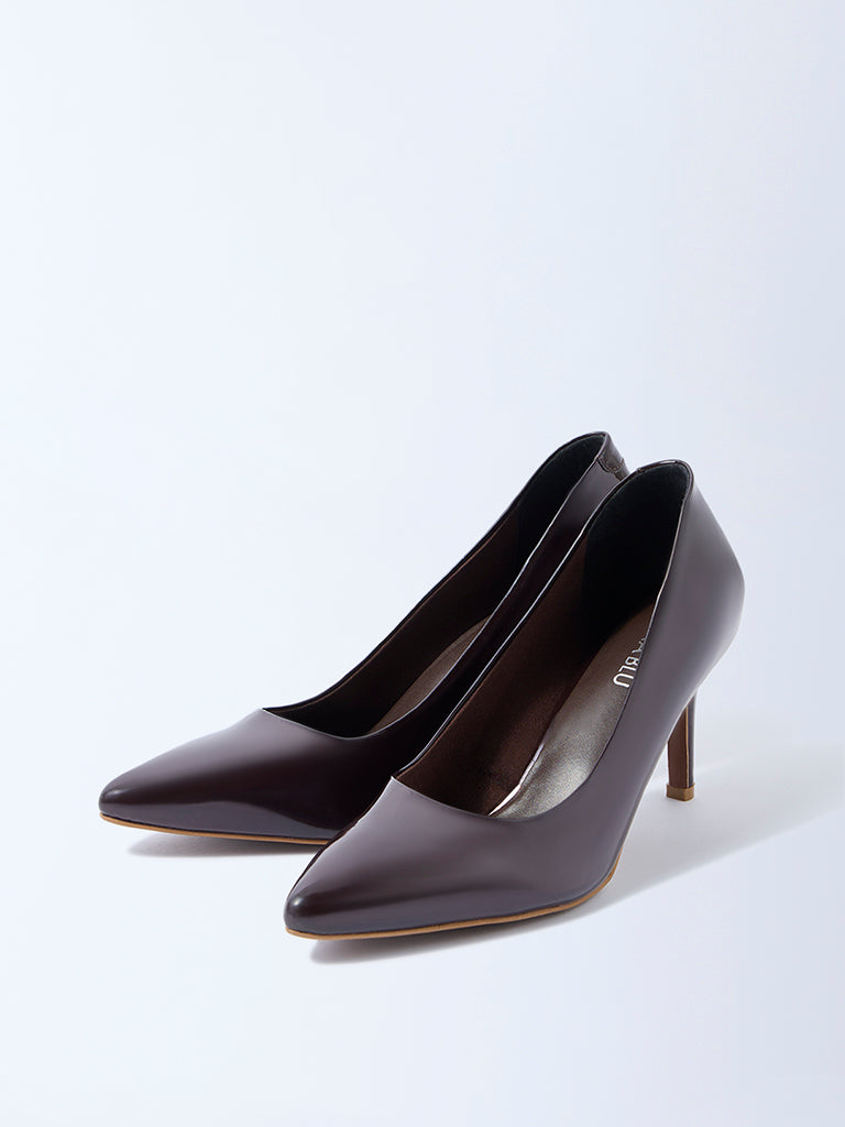 LUNA BLU Brown Stiletto Pump Shoes