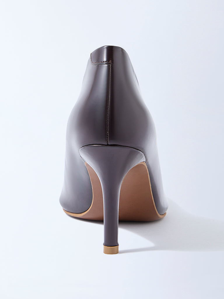 LUNA BLU Brown Stiletto Pump Shoes