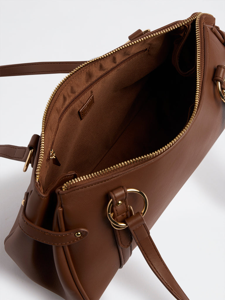 Westside Brown Shoulder Bag