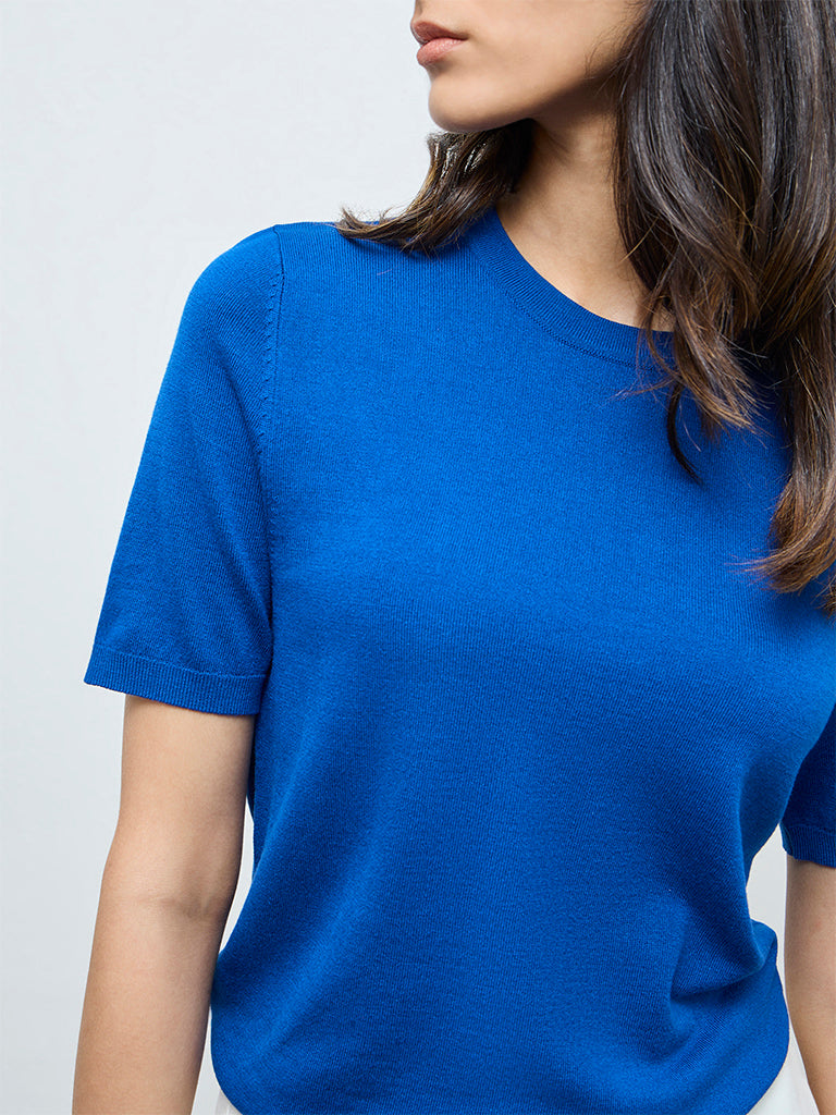 Wardrobe Blue Solid Top