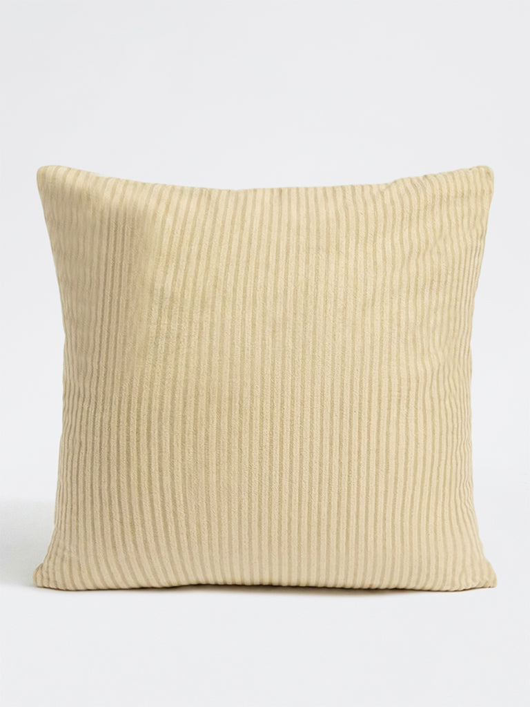 Westside Home Yellow Textured Cusion Cover