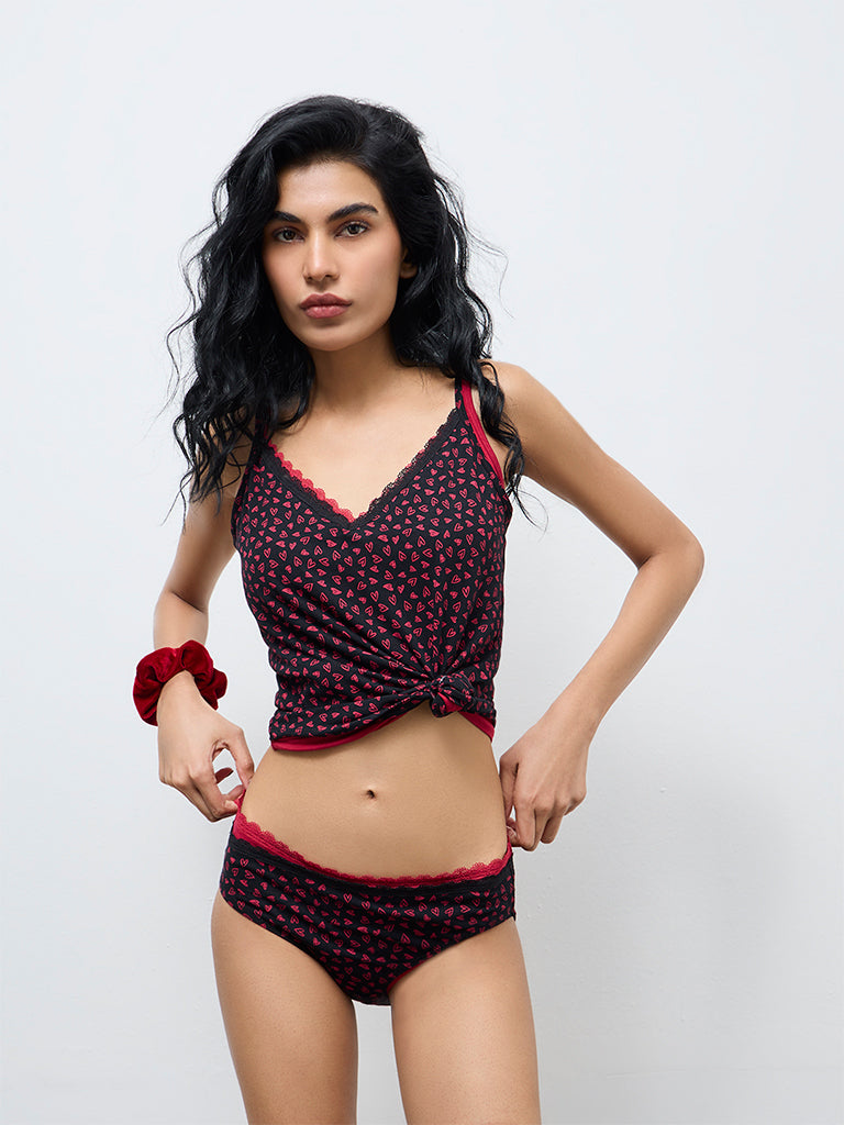 Superstar 2-Pack Printed Cotton-Blend Bikini Briefs