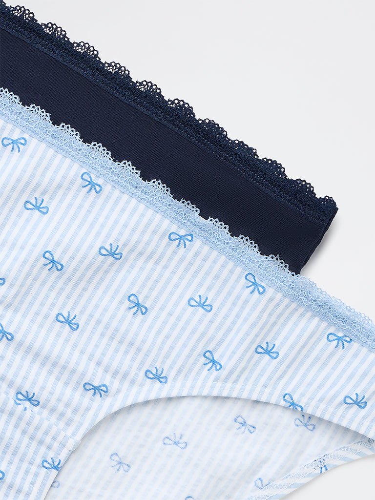 Superstar 2-Pack Cotton-Blend Bikini Briefs