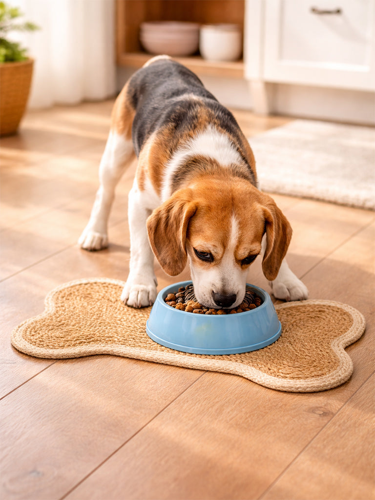 Westside Home Beige Jute Pet Placemat