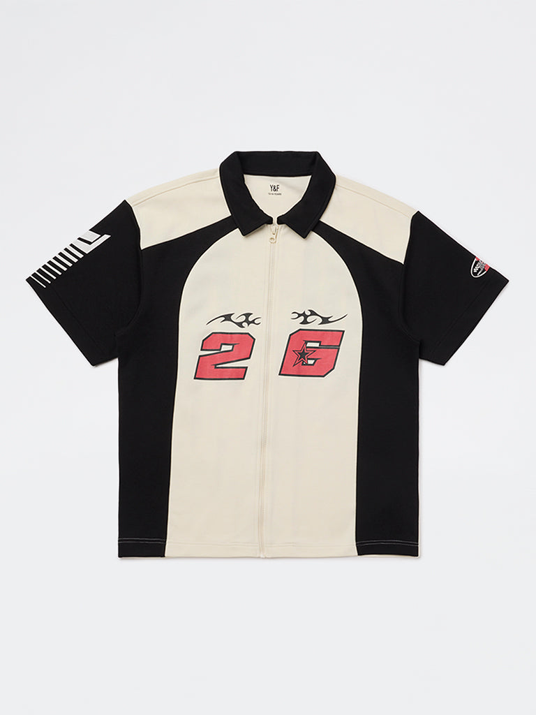 Boys Off-White Typographic Shirt