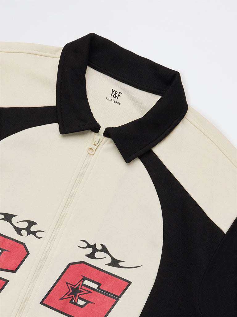 Boys Off-White Typographic Shirt