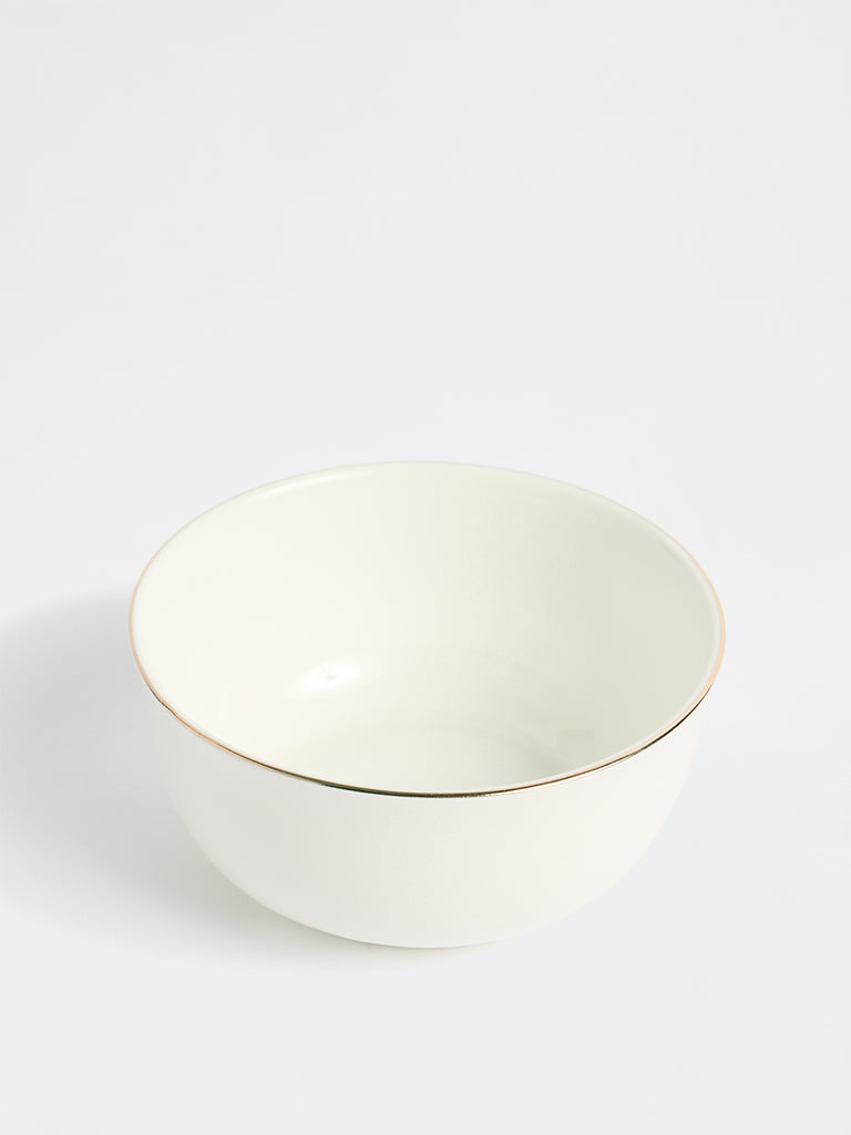 Westside Home White Small Bowl
