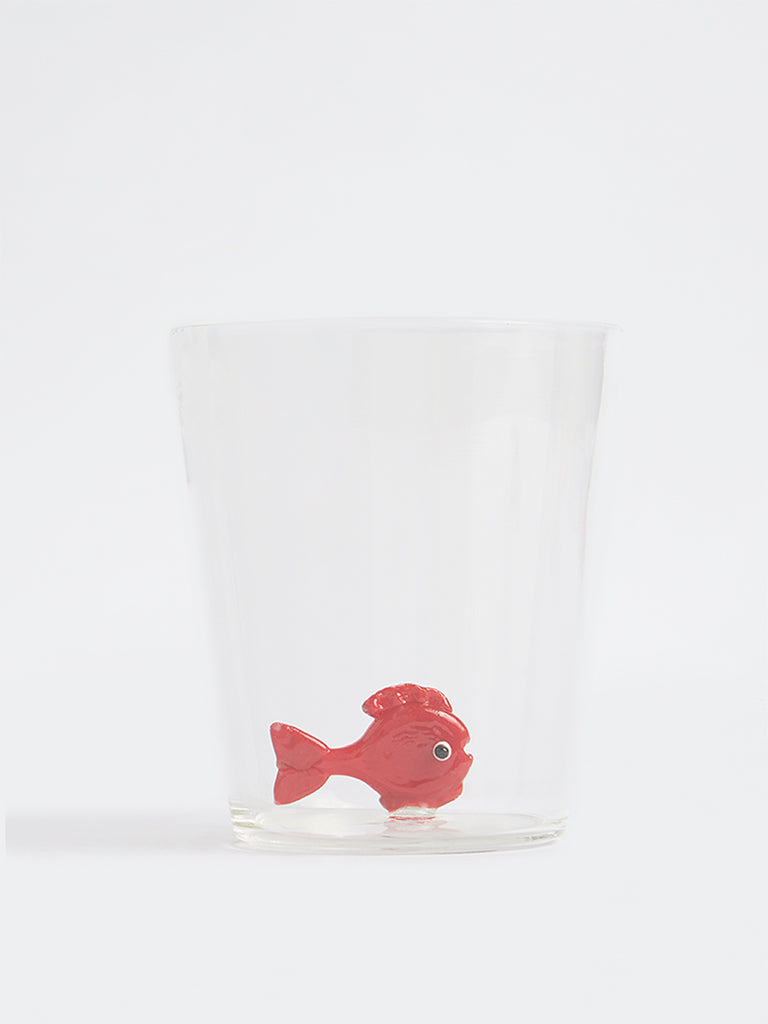 Westside Home Fish Detail Water Glass