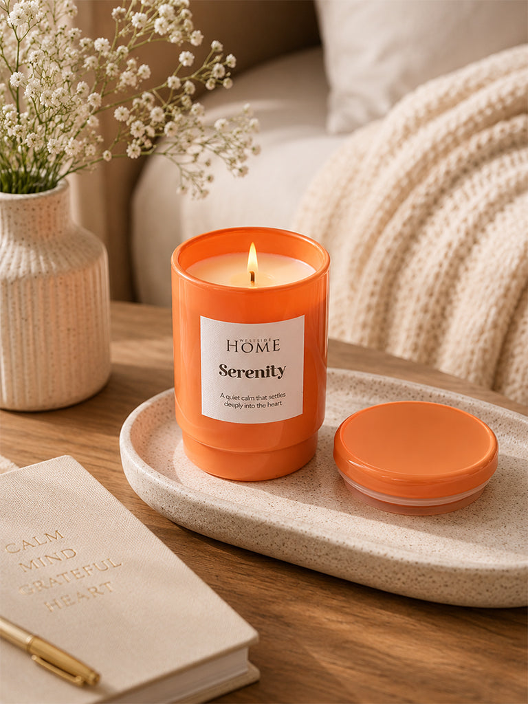 Westside Home Orange Serenity Jar Candle