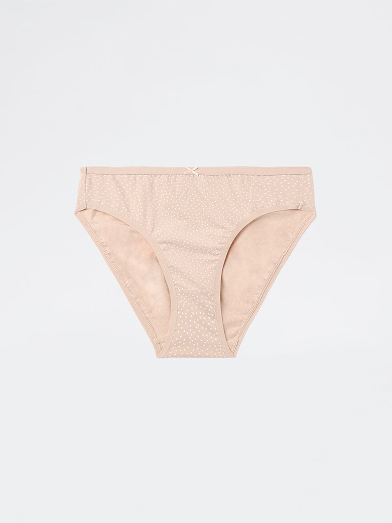 Wunderlove 3-Pack Hi-Leg Cotton-Blend Briefs