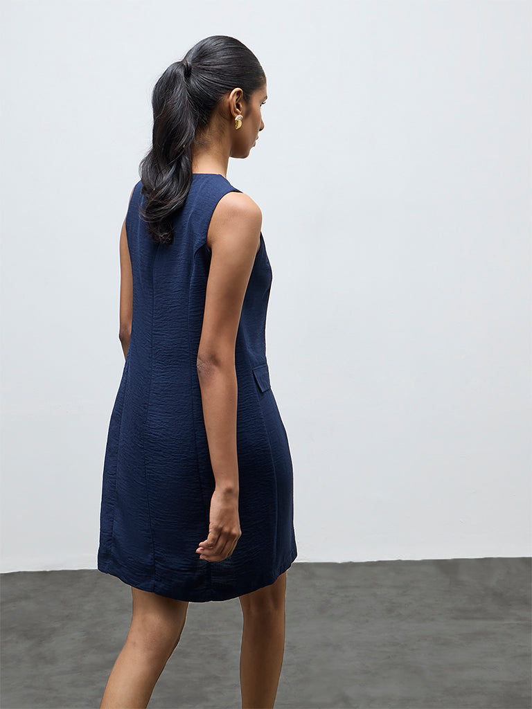 Wardrobe Navy Shift Dress