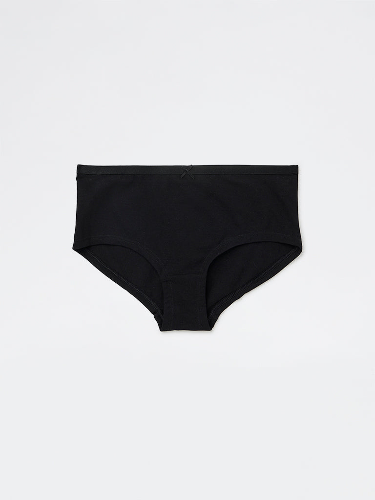 Wunderlove 3-Pack Polka Dot Cotton-Blend Low-Rise Briefs