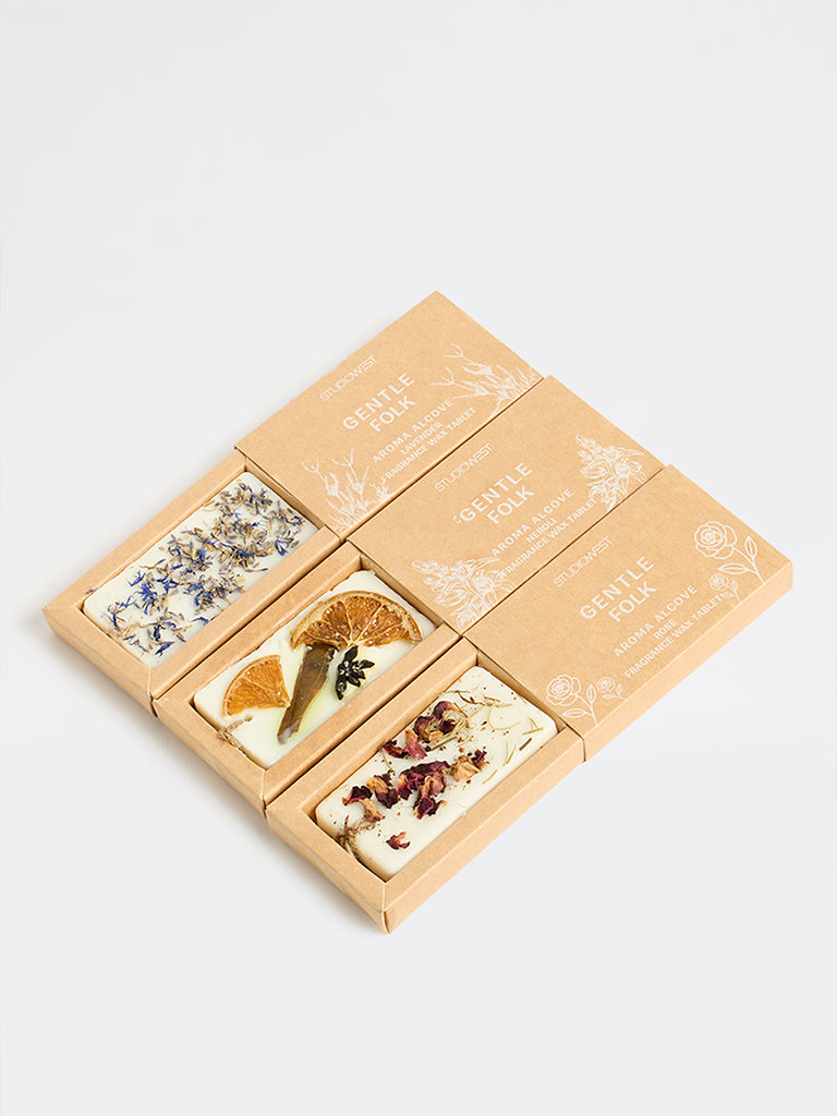 Studiowest Gentle Folk Aroma Alcove Neroli Fragrance Wax Tablet - 50 gm