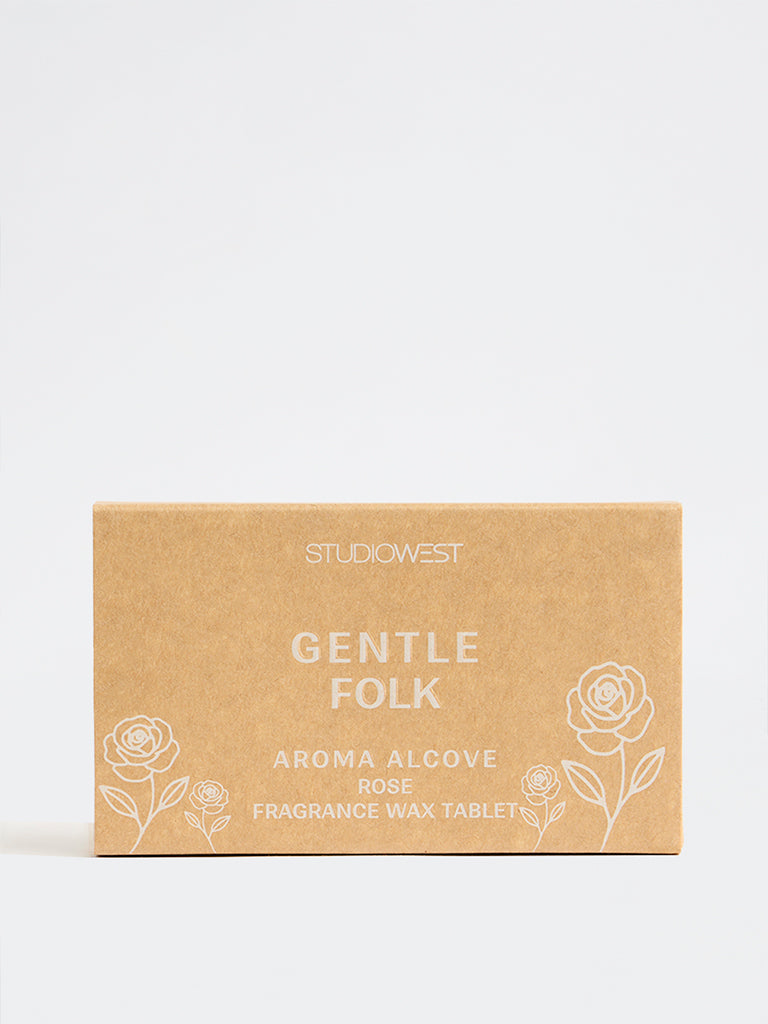 Studiowest Gentle Folk Aroma Alcove Rose Fragrance Wax Tablet - 50 gm